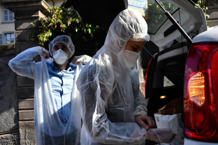 Foto Claudio Furlan – LaPresse 
25 Marzo 2020