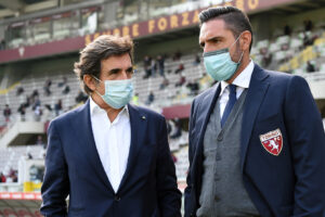 Foto LaPresse – Tano Pecoraro
18 10 2020 Torino – (Italia)
Sport Calcio
Torino vs Cagliari
Campionato di Calcio Serie A TIM 2020/2021 – Stadio "Olimpico Grande Torino"
nella foto: cairo urbano, vagnati davide
Photo LaPresse – Tano Pecoraro
18 October 2020 City Turin – (Italy)
Sport Soccer
Torino vs Cagliari
Italian Football Championship League A TIM 2020/2021 – "Olimpico Grande Torino" Stadium
in the pic: cairo urbano, vagnati davide Foto LaPresse – Tano Pecoraro
18 10 2020 Torino – (Italia)
Sport Calcio
Torino vs Cagliari
Campionato di Calcio Serie A TIM 2020/2021 – Stadio "Olimpico Grande Torino"
nella foto: cairo urbano, vagnati davide
Photo LaPresse – Tano Pecoraro
18 October 2020 City Turin – (Italy)
Sport Soccer
Torino vs Cagliari
Italian Football Championship League A TIM 2020/2021 – "Olimpico Grande Torino" Stadium
in the pic: cairo urbano, vagnati davide