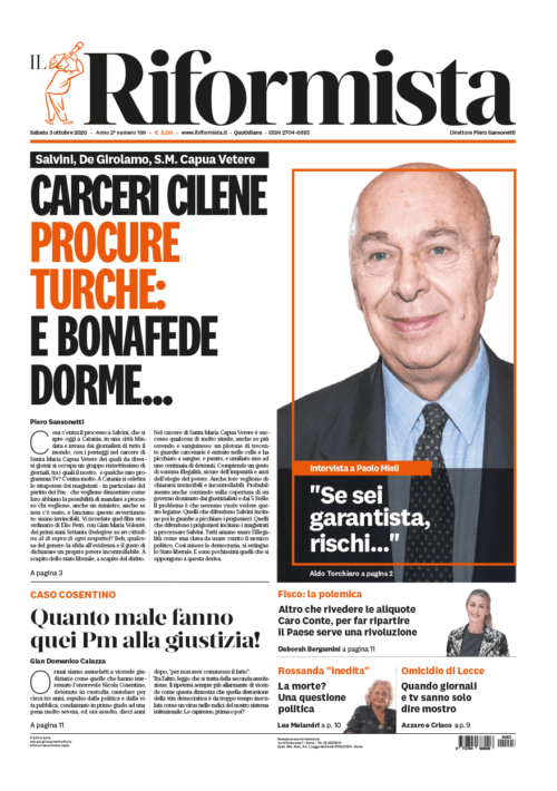 Quotidiano del 3 ottobre 2020