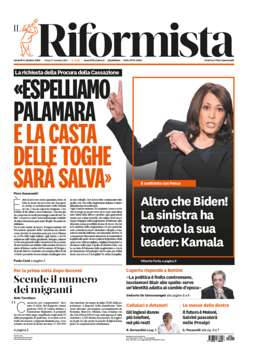 Quotidiano del 9 ottobre 2020