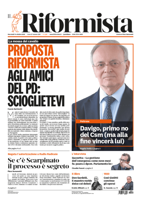 Quotidiano del 14 ottobre 2020