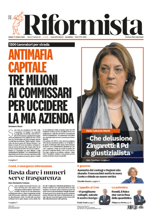 Quotidiano del 17 ottobre 2020
