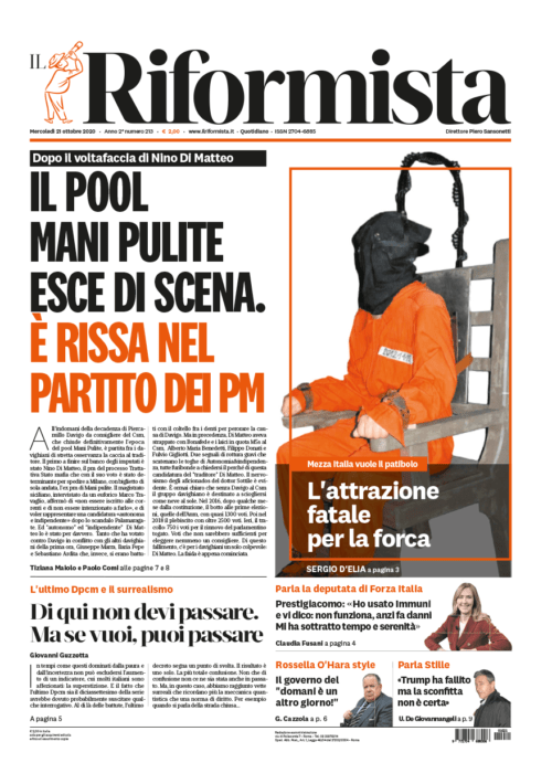 Quotidiano del 21 ottobre 2020
