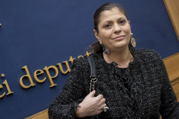 Foto Roberto Monaldo / LaPresse
18-02-2020 Roma
Politica
La Governatrice della regione Calabria Jole Santelli nomina Capitano Ultimo assessore all’Ambiente
Nella foto Jole Santelli
Photo Roberto Monaldo / LaPresse
18-02-2020 Rome (Italy)
The Governor of the Calabria region Jole Santelli appoints Capitano Ultimo Assessor for the Environment
In the pic Jole Santelli Foto Roberto Monaldo / LaPresse
18-02-2020 Roma
Politica
La Governatrice della regione Calabria Jole Santelli nomina Capitano Ultimo assessore all’Ambiente
Nella foto Jole Santelli
Photo Roberto Monaldo / LaPresse
18-02-2020 Rome (Italy)
The Governor of the Calabria region Jole Santelli appoints Capitano Ultimo Assessor for the Environment
In the pic Jole Santelli