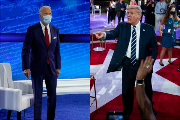 Elezioni USA, duello a distanza tra Biden e Trump: il presidente scivola ancora sui complottisti di QAnon