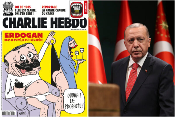 Charlie Hebdo e la vignetta su Erdogan: benzina sul fuoco delle tensioni tra Francia e Turchia