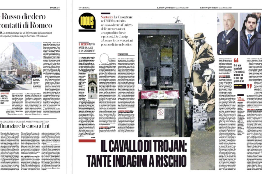 L’assalto del Fatto Quotidiano ai giudici del caso Consip