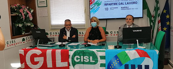 Sindacati a De Luca: “Serve confronto leale e costruttivo”