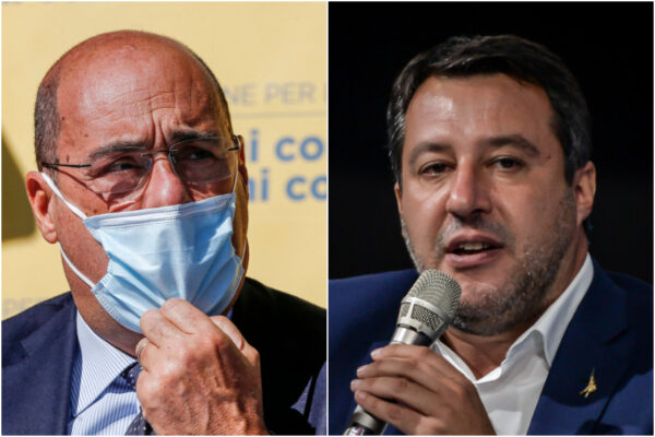 Salvini incontra Zingaretti, dopo i veti lo “spirito di collaborazione”: “Parlato di lavoro”