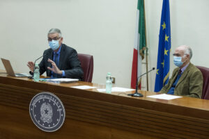 Foto Roberto Monaldo / LaPresse
27-10-2020 Roma
Cronaca
Ministero della Salute – Conferenza stampa di Silvio Brusaferro e Gianni Rezza sulla situazione epidemiologica Covid-19
Nella foto Silvio Brusaferro (Iss), Gianni Rezza
Photo Roberto Monaldo / LaPresse
27-10-2020 Rome (Italy)
Ministry of Health – Press conference on the epidemiological situation Covid-19
In the pic Silvio Brusaferro (Iss), Gianni Rezza Foto Roberto Monaldo / LaPresse
27-10-2020 Roma
Cronaca
Ministero della Salute – Conferenza stampa di Silvio Brusaferro e Gianni Rezza sulla situazione epidemiologica Covid-19
Nella foto Silvio Brusaferro (Iss), Gianni Rezza
Photo Roberto Monaldo / LaPresse
27-10-2020 Rome (Italy)
Ministry of Health – Press conference on the epidemiological situation Covid-19
In the pic Silvio Brusaferro (Iss), Gianni Rezza