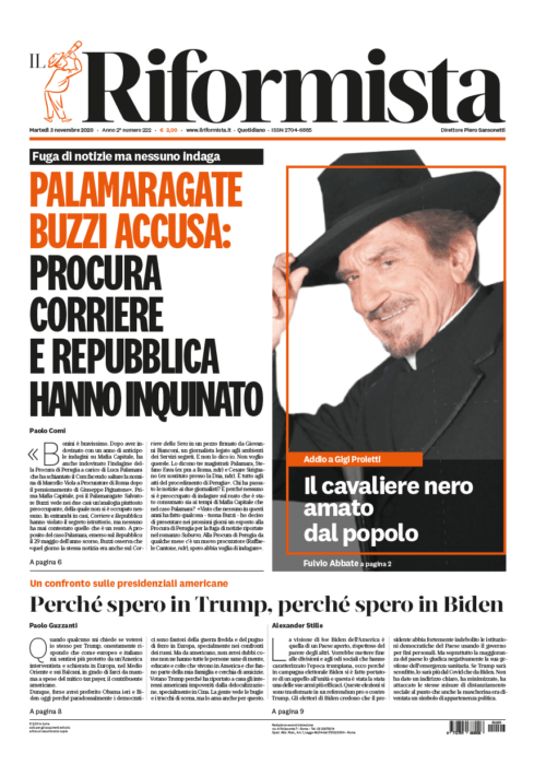 Quotidiano del 3 novembre 2020