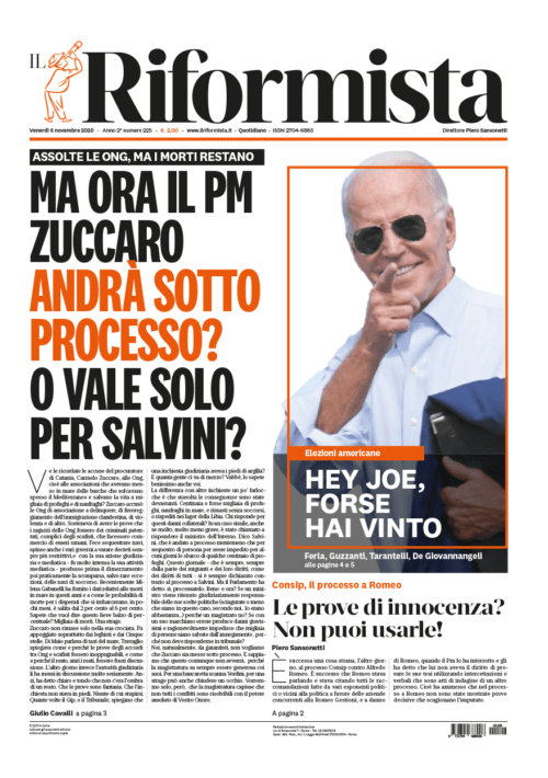 Quotidiano del 6 novembre 2020