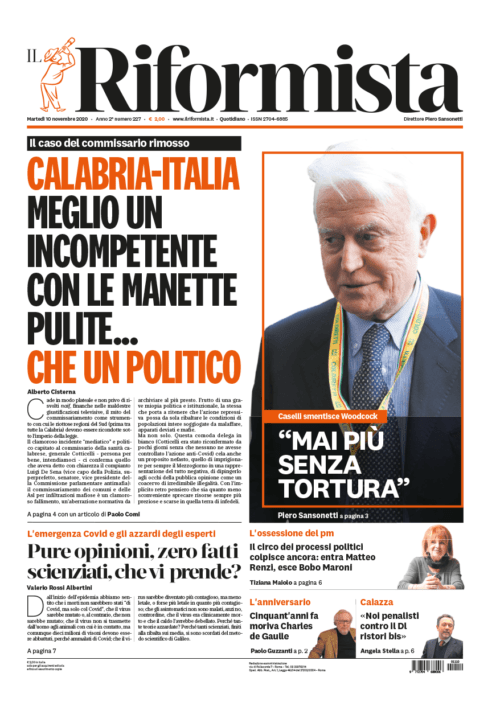 Quotidiano del 10 novembre 2020