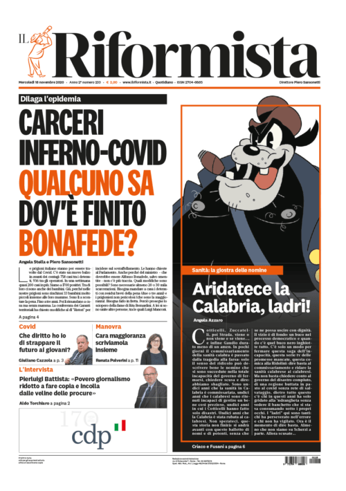 Quotidiano del 18 novembre 2020