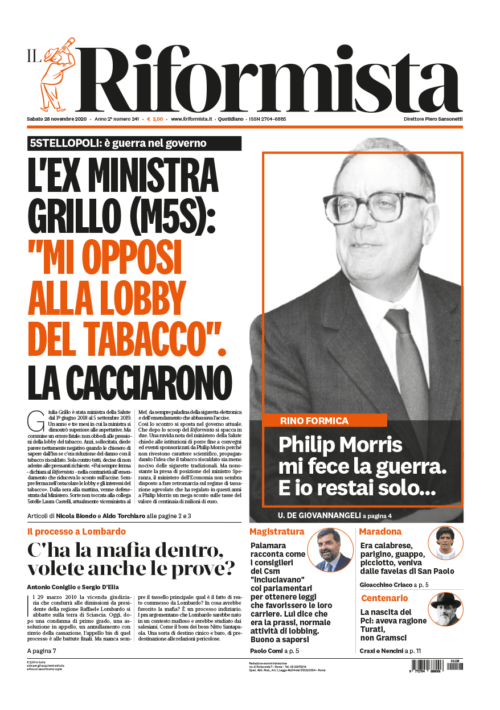 Quotidiano del 28 novembre 2020