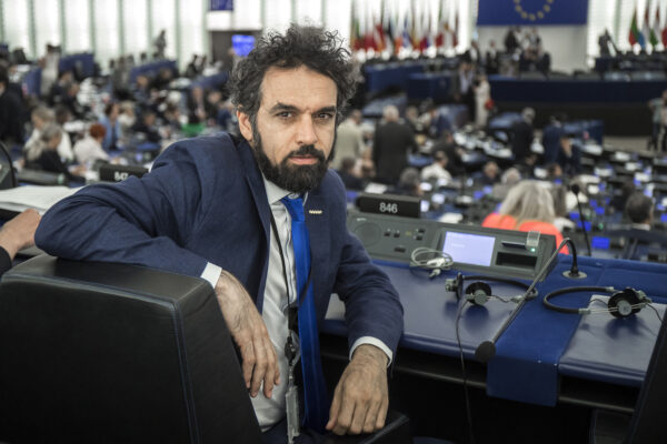 Foto Roberto Monaldo / LaPresse
03-07-2019 Strasburgo 
Politica
Sessione plenaria del Parlamento Europeo
Nella foto Dino Giarrusso (m5s)

Photo Roberto Monaldo / LaPresse
03-07-2019 Strasbourg (France)
Plenary session of the European Parliament 
In the pic Dino Giarrusso