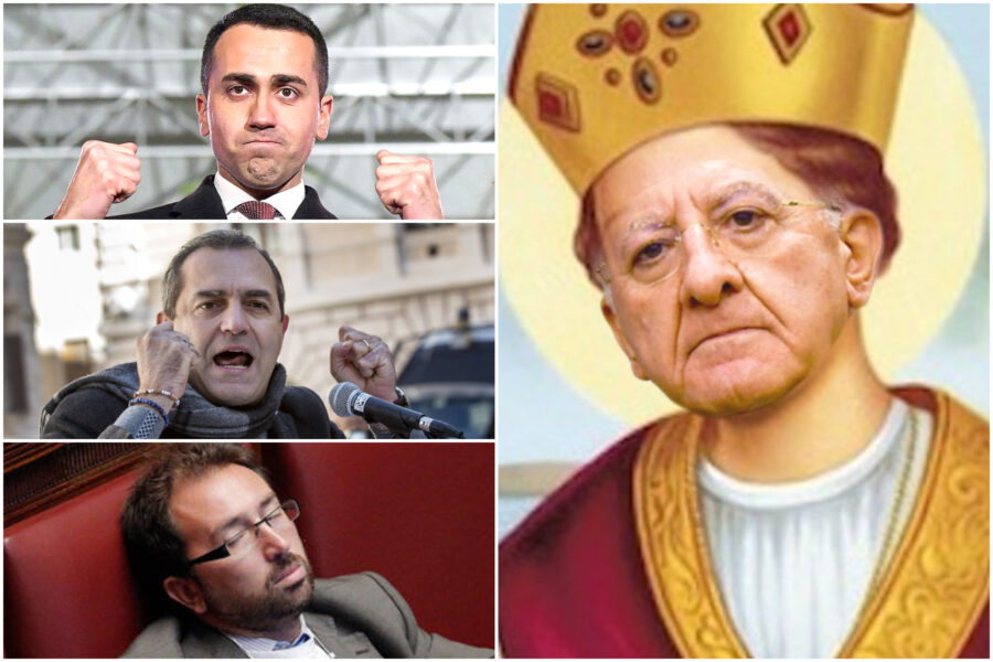 De Luca, il triplo miracolo alla San Gennaro e gli attacchi ai ministri grillini e a de Magistris: “Imbecille”