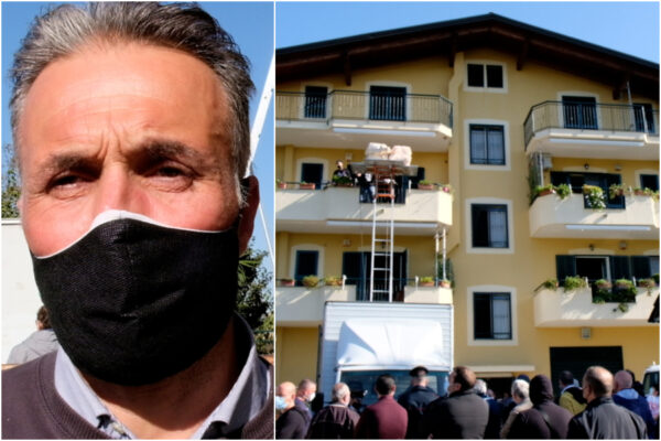 Palazzina in abbattimento, 15 persone in mezzo a una strada durante la pandemia: “È come la pena di morte”