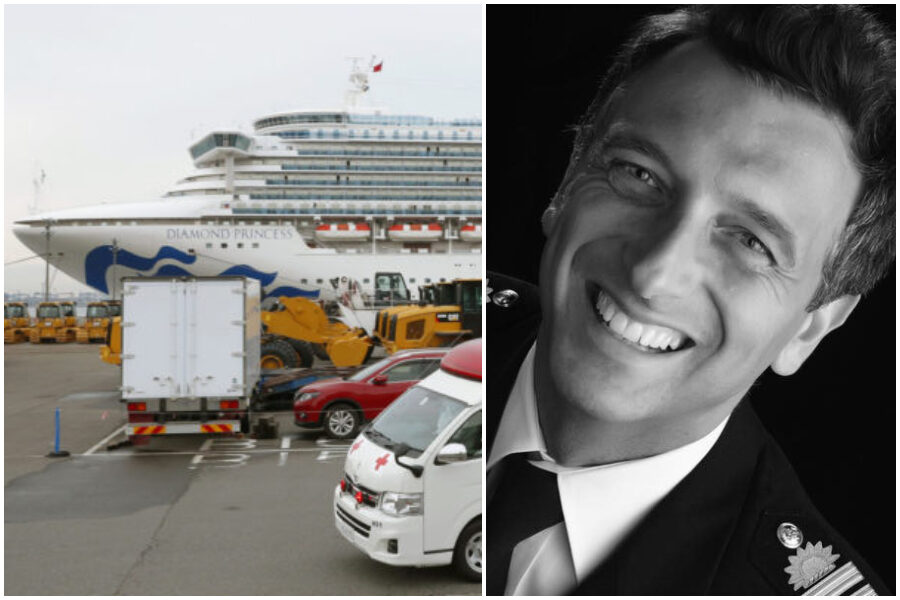Diamond Princess, il comandante Gennaro Arma racconta la quarantena nel porto di Yokohama: “Non sono un eroe”