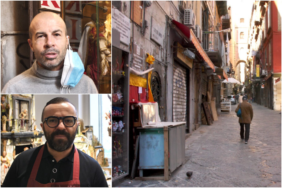 San Gregorio Armeno come non l’avete mai vista, così muore la strada del presepe