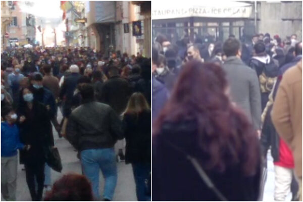 Milano e Roma non sono Napoli, strade piene e assembramenti ma nessuna polemica Milano e Roma non sono Napoli, strade piene e assembramenti ma nessuna polemica