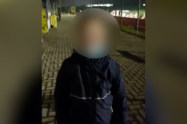 La gioia di Lorenzo per la nuova protesi da corsa