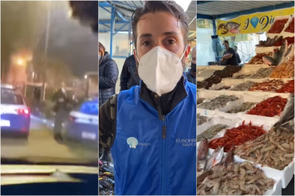 Fiamme nel mercatino dei “Diamanti del mare”, Gennaro Di Napoli: “Io come Robin Hood, continuerò a mantenere prezzi bassi”