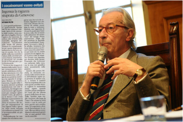 L’articolo di Feltri su Genovese è la cosa più orribile letta negli ultimi anni L’articolo di Feltri su Genovese è la cosa più orribile letta negli ultimi anni