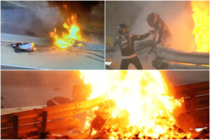 Come sta Romain Grosjen, il pilota di Formula Uno uscito vivo dalla vettura in fiamme