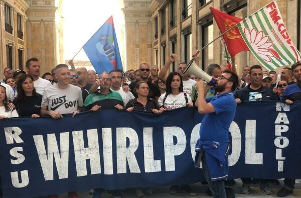 Whirlpool: Fim-Fiom-Uilm, adesione in massa a sciopero In tutta la Campania