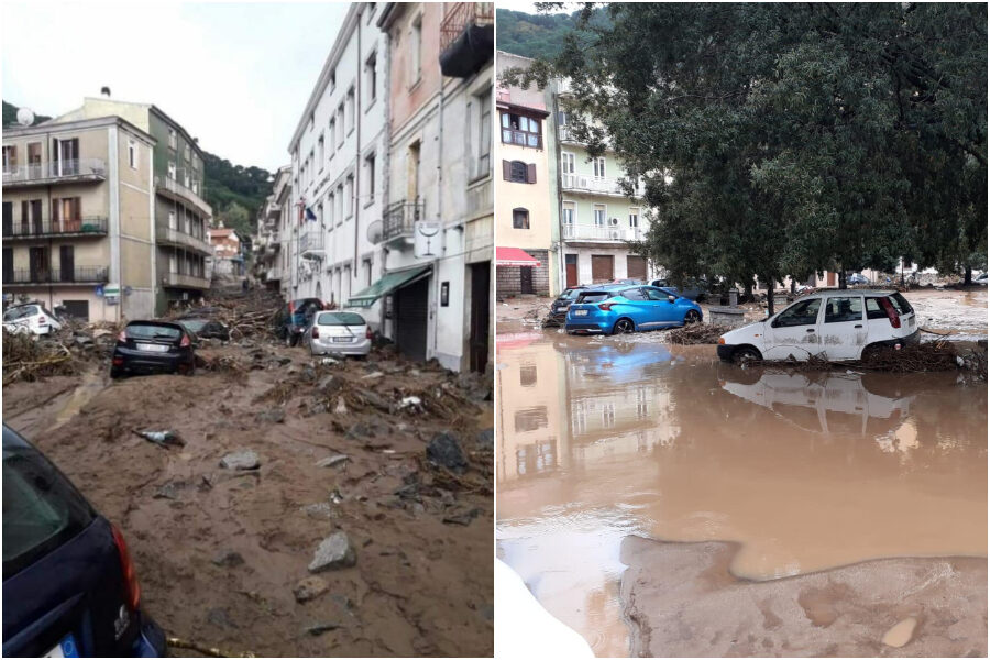 Maltempo killer in Sardegna: tre morti e un disperso per l’alluvione nel Nuorese
