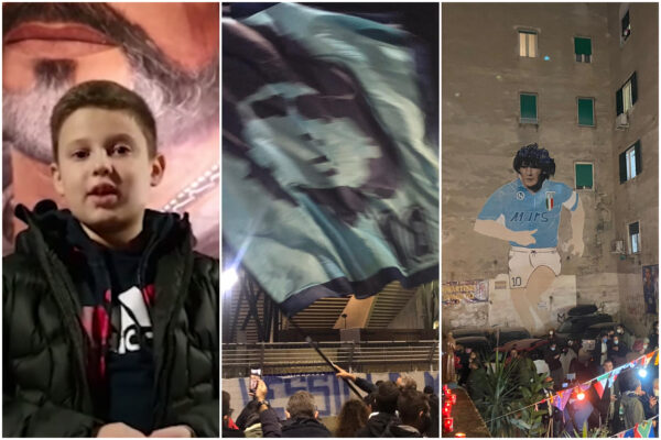 Napoli è zona Maradona, la lunga veglia della città: “E’ come perdere due mamme”