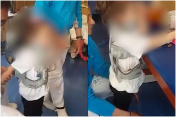 Il video della piccola Noemi 18 mesi dopo l’agguato di camorra: “E’ una leonessa ma ha danni permanenti”