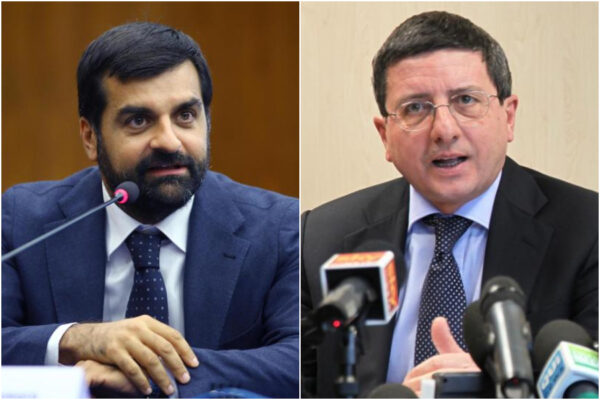 Luca Palamara e Giuseppe Creazzo