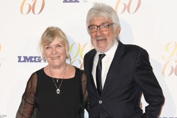 Foto Mario Cartelli/LaPresse24-09-2018 Roma, Italia SpettacoloFesta per il compleanno e i 60 anni di carriera di Fulvio Lucisano al Maxxi.Nella foto: Gigi Proietti, Sagitta AlterPhoto Mario Cartelli/LaPresseSeptember 24th, 2018 Rome, ItalyEntertainementBig party for Lucisano birthday and 60 years of cerieers at MaxxiIn the pic: Gigi Proietti, Sagitta Alter Foto Mario Cartelli/LaPresse24-09-2018 Roma, Italia SpettacoloFesta per il compleanno e i 60 anni di carriera di Fulvio Lucisano al Maxxi.Nella foto: Gigi Proietti, Sagitta AlterPhoto Mario Cartelli/LaPresseSeptember 24th, 2018 Rome, ItalyEntertainementBig party for Lucisano birthday and 60 years of cerieers at MaxxiIn the pic: Gigi Proietti, Sagitta Alter