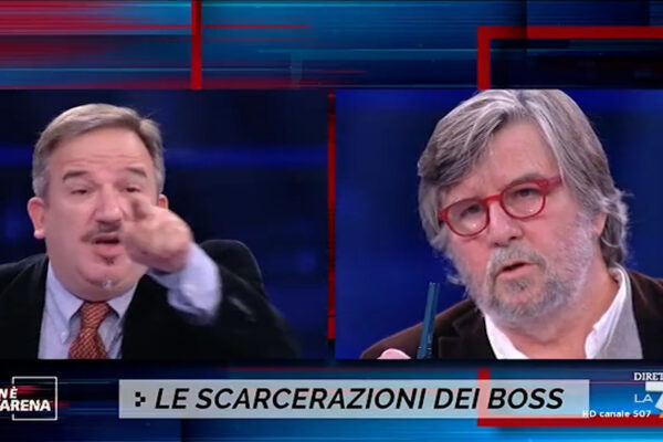 Lo scontro tra Sansonetti e Telese sui boss scarcerati