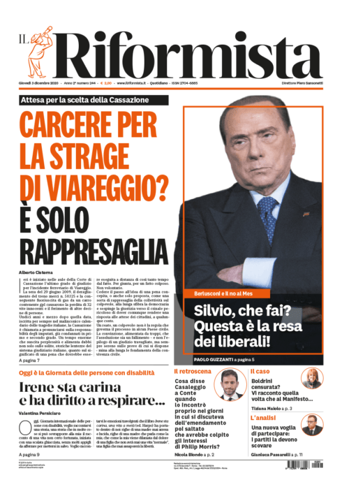 Quotidiano del 3 dicembre 2020