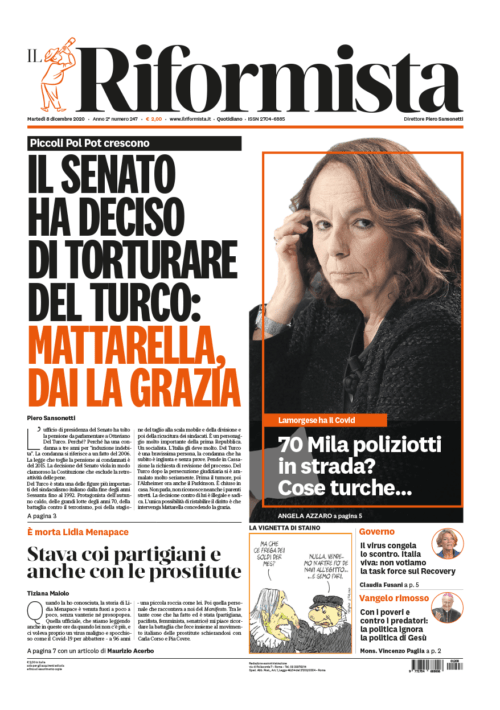 Quotidiano dell’8 dicembre 2020