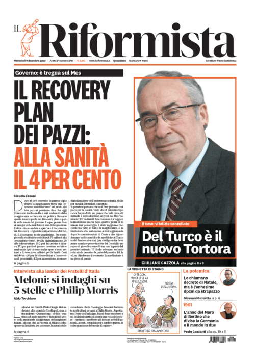 Quotidiano del 9 dicembre 2020