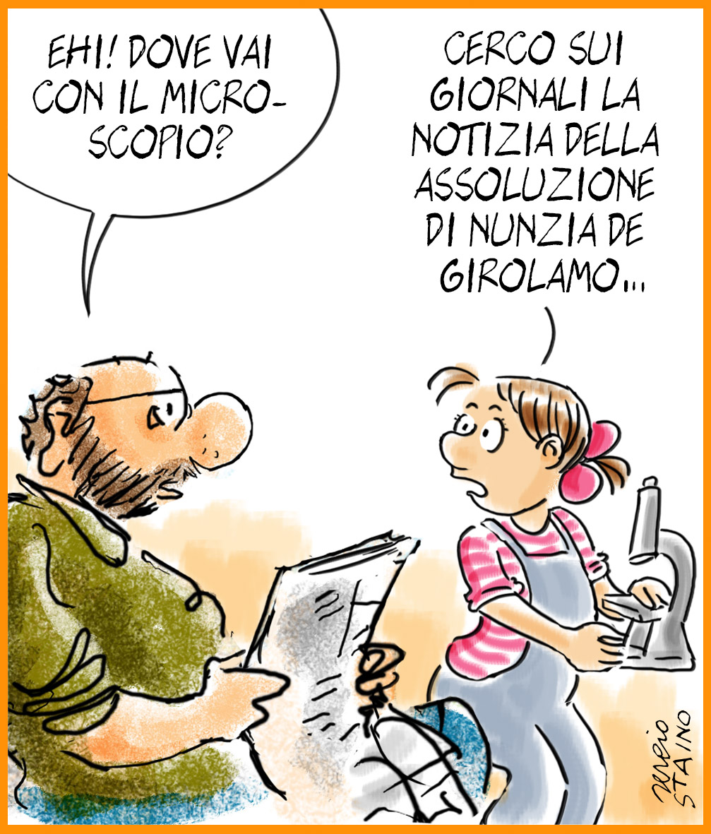 La vignetta di Sergio Staino del 17 dicembre 2020