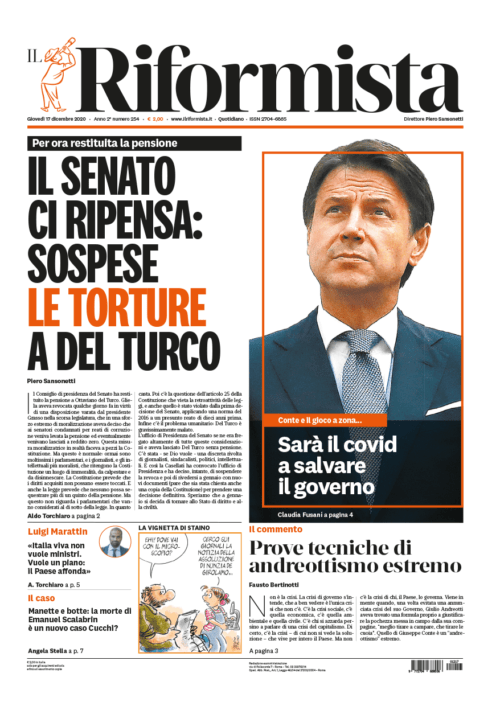 Quotidiano del 17 dicembre 2020