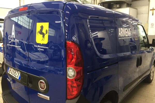 Città Metropolitana, nuovi mezzi ad Armena per l’adeguamento COVID delle scuole