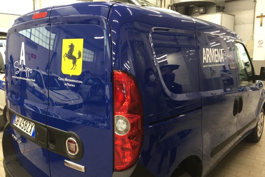 Città Metropolitana, nuovi mezzi ad Armena per l’adeguamento COVID delle scuole