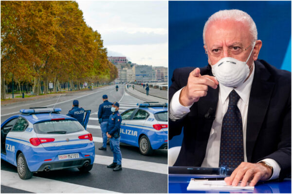 Spostamenti in Campania, De Luca per la linea dura: no ai viaggi nelle seconde case e più controlli