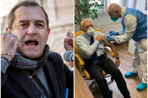 De Luca si vaccina e de Magistris sbotta: “Abuso di potere, dose sottratta a chi rischia la vita”