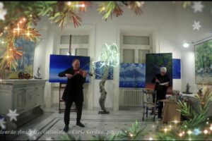 Pascale e il buon Natale artistico: “L’arte cura e fa bene anche ai medici”