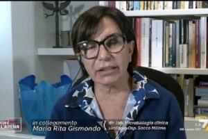 Maria Rita Gismondo, dal ‘Sacco’ (e dalle pagine del Fatto Quotidiano) al convegno negazionista con l’estrema destra tedesca