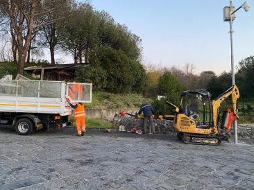 Grande progetto Vesuvio, al via i lavoro di riqualificazione della pineta di Terzigno