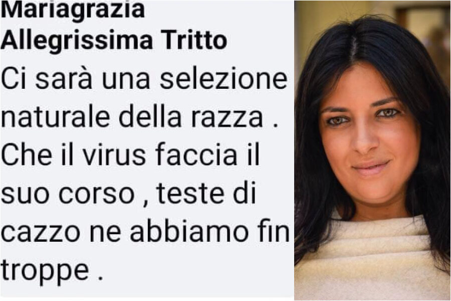 “Covid faccia il suo corso, teste di ca**o ne abbiamo fin troppe”, l’uscita che imbarazza della grillina Tritti