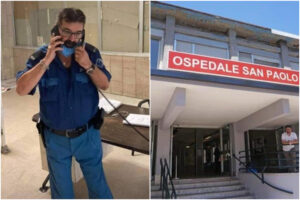 Covid, l’ospedale San Paolo piange il vigilantes “Mimmuccio”: “Ci difendevi sempre”